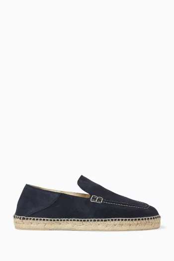 Traveler Loafer Espadrilles in Suede