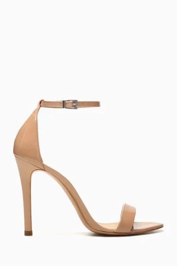 Gisele Heel Sandals in Patent Leather   
