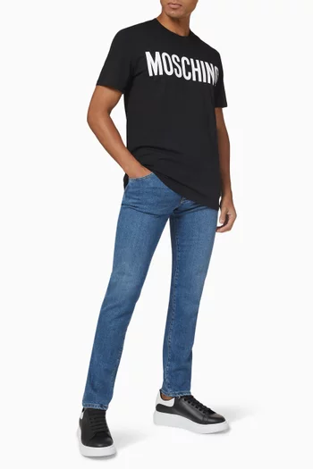 Logo T-Shirt in Cotton   