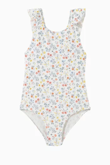 Floral One-Piece Swimsuit