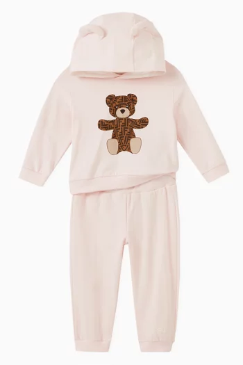 Teddy Bear Hoodie in Cotton