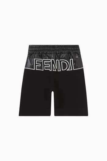 Logo Bermuda Shorts in Cotton