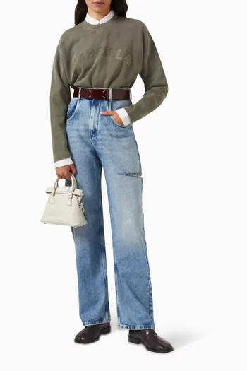 High-rise Jeans in Denim
