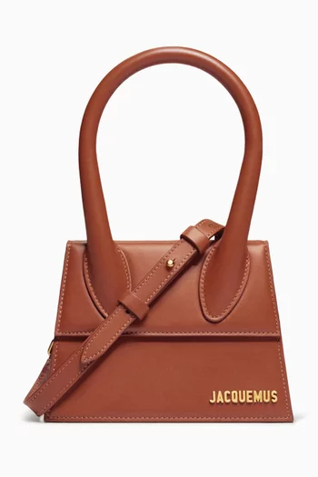 Le Chiquito Moyen Tote Bag in Smooth Leather