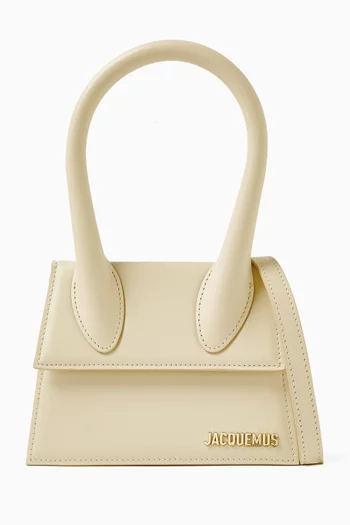 Le Chiquito Moyen Tote Bag in Smooth Leather