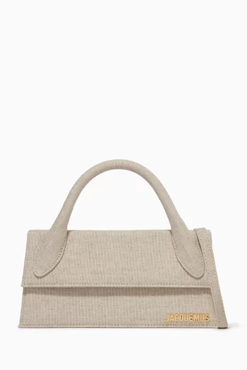 Le Chiquito Long Bag in Linen