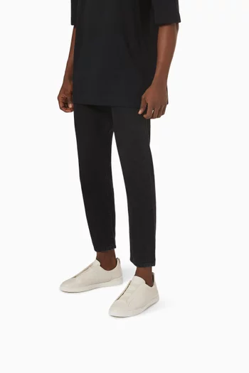 Triple Stitch™ Sneakers in Deerskin Leather