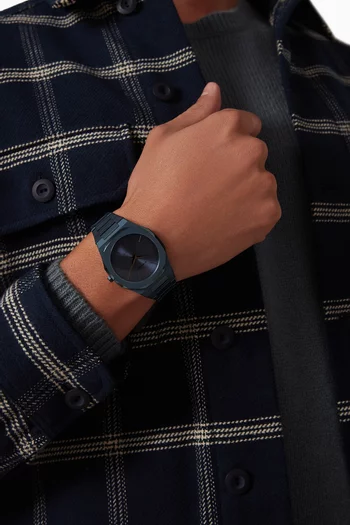 Midnight Ultra Thin Quartz Stainless Steel Watch, 40mm