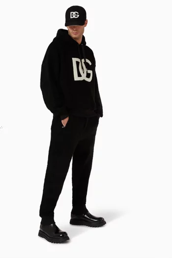 Jogging Pants in Bouclé