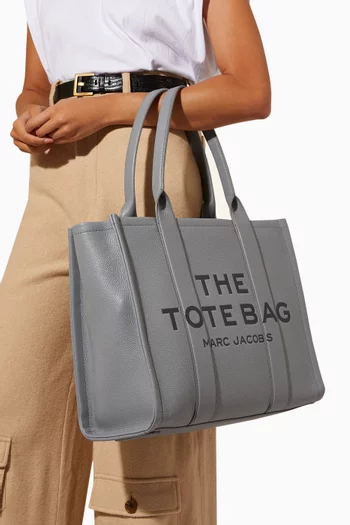 The Large Tote Bag in Leather