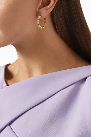 Alana Hoops in Gold-plated Sterling Silver