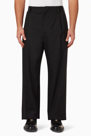 Formal Pants in Cotton Twill