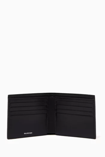 Cash Square Folded Wallet in BB Monogram Leather