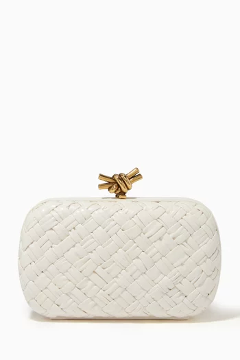 Knot Minaudiere Clutch in Calfskin