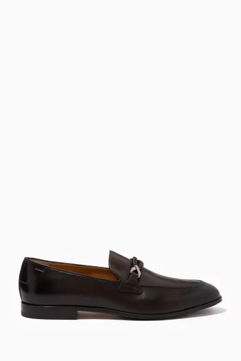 Wernof Horsebit Loafers in Leather