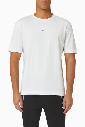 Logo T-shirt in Cotton Jersey