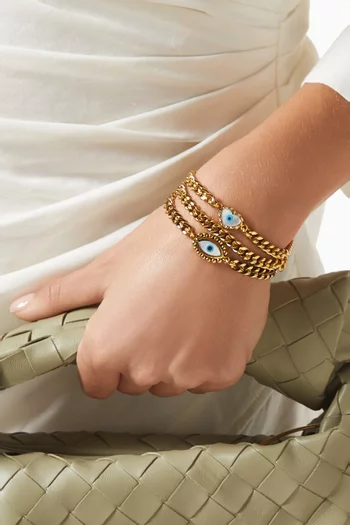 Formal Towner Dora Bracelet in Gold-plated Brass