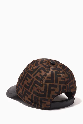 Logo Baseball Cap in Polyamide