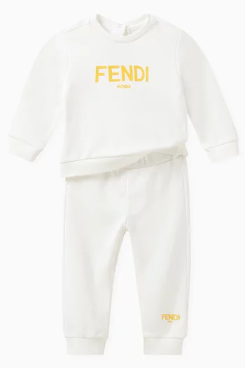 Logo Sweatpants in Cotton
