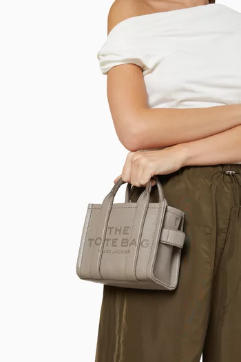 The Mini Tote Bag in Cow leather