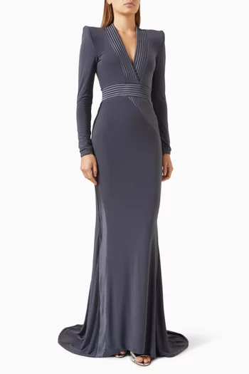 The Heiress Gown in Stretch-jersey