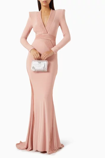 The Heiress Gown in Stretch-jersey