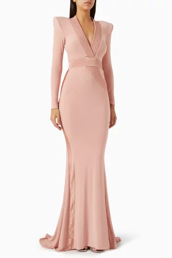The Heiress Gown in Stretch-jersey