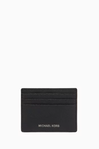 Harrison Tall Card Case in Crossgrain Leather