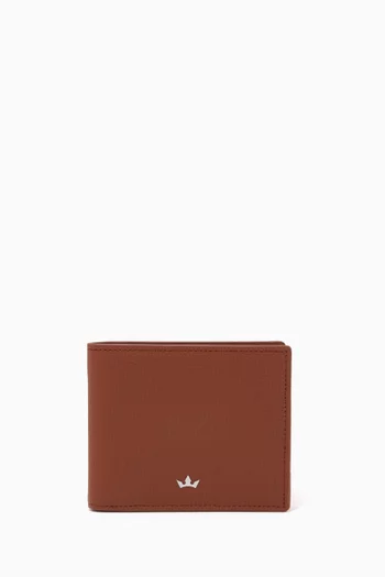 Award 6CC Bi-fold Wallet in Leather