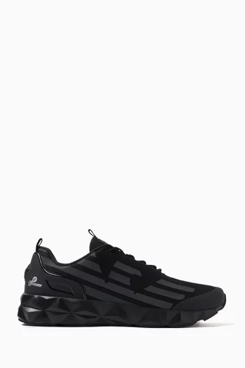 EA7 C2 Kombat Sneakers in Mesh