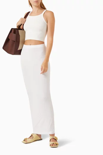 x HB Ribbed Crop Tank Top