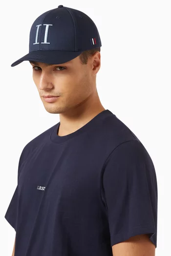 Encore Logo Baseball Cap in Organic Cotton