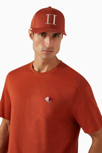 Encore Logo Baseball Cap in Organic Cotton