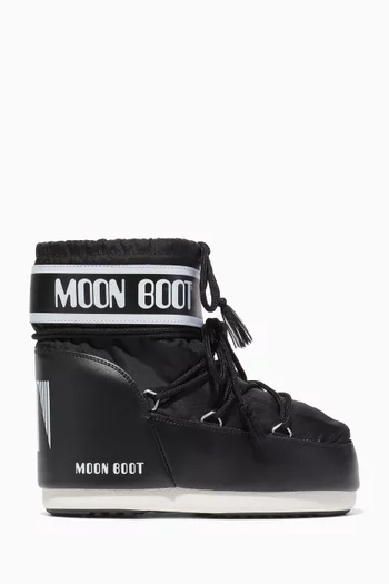 Icon Low Boots in Nylon