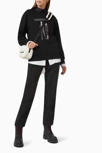 x Cara Delevingne Avatar Sweatshirt in Jersey