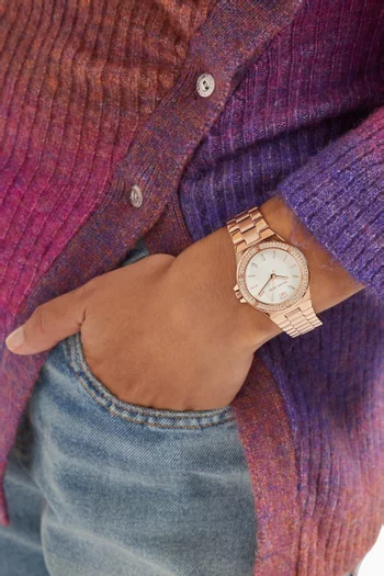 Lennox Quartz Stainless Steel Watch, 33mm