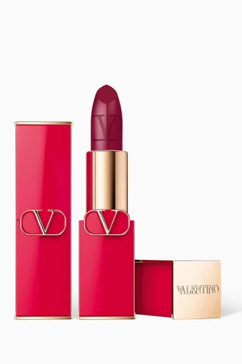 505R Fearless Violet Rosso Valentino Satin Lipstick, 3.5g