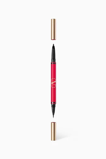 Black & Marrone Twin Liner