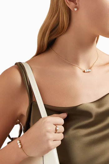Cerith Diamond Pendant Necklace in 18kt Rose Gold