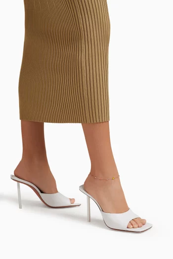 Mosaic Diamond & Enamel Anklet in 18kt Rose Gold