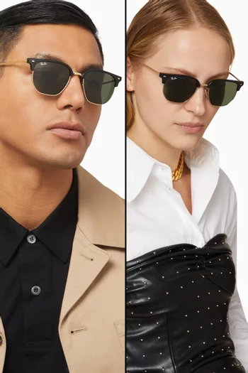 Arista Clubmaster Classic Sunglasses in Metal