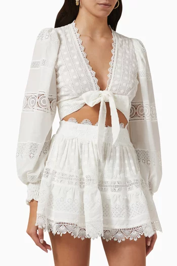 Havana Crop Top in Cotton