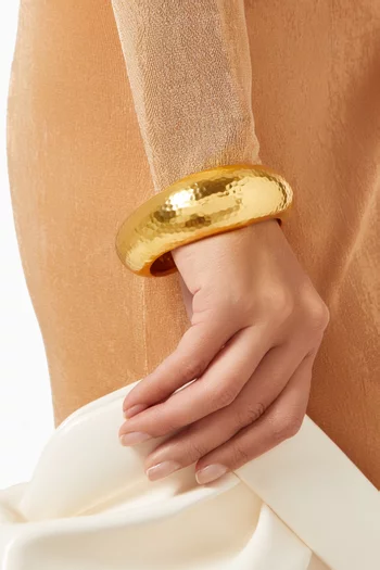 سوار سيينا كبير نحاس مطلي بذهب عيار 24