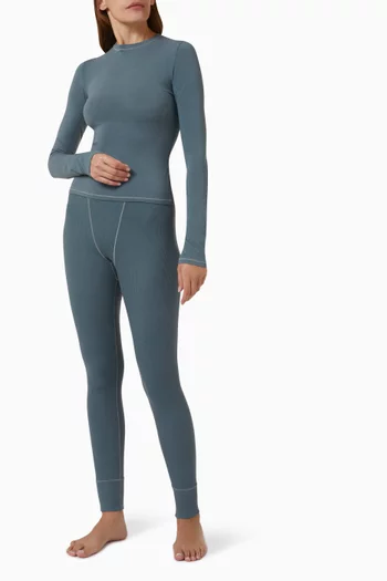 تي شيرت بأكمام طويلة قطن جيرسيه فيتس إيفري بودي