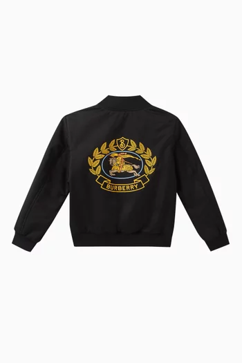 Rhett EKD Bomber Jacket in Technical Cotton-twill