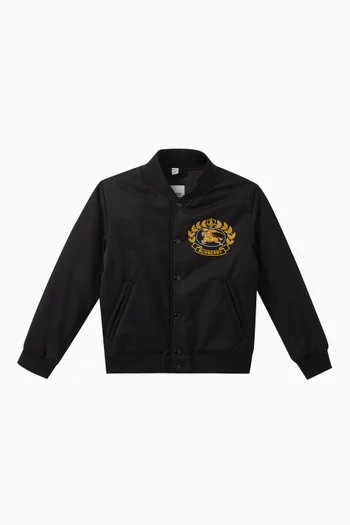 Rhett EKD Bomber Jacket in Technical Cotton-twill