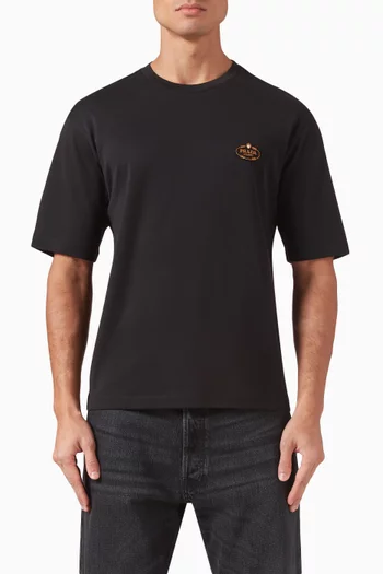 Logo Interlock T-shirt in Cotton
