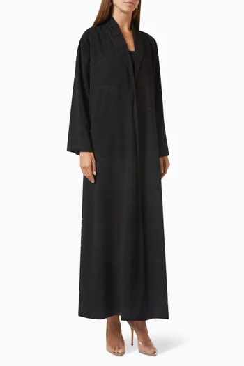 Zainah Self-striped Abaya
