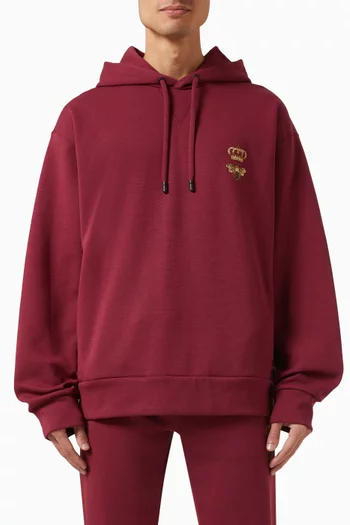 Crown Bee Sweatshirt in Cotton