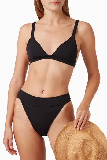 The Contour Bikini Bottoms in Stretch Nylon